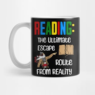 Reading: The Ultimate Escape Route From Reality Mug